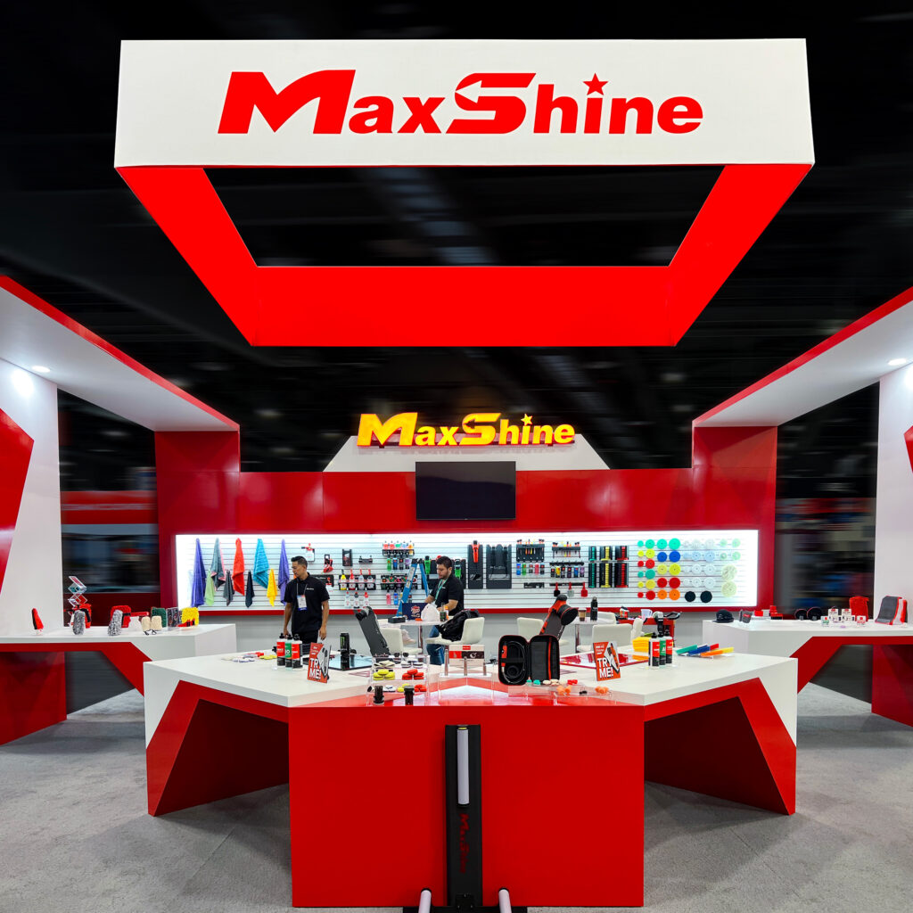 MaxShine large fully custom trade show exhibit
